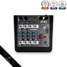 Allen & Heath ZED-6 6 canaux Compact Mixer Effects analogique GSPre 2...