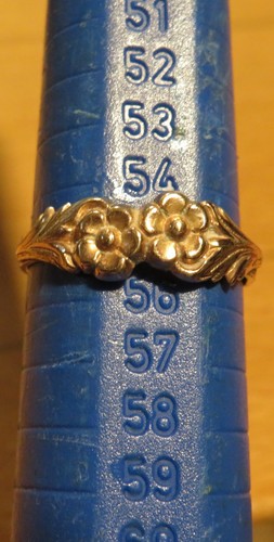 Bague romantique 1900 plaqué - 1900,