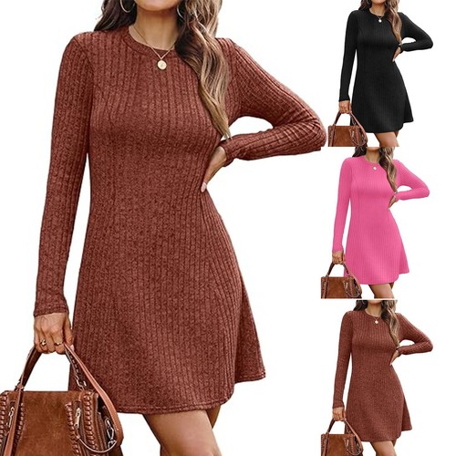 Robe pull femme automne hiver - pull,