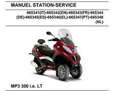 REVUE MANUEL PDF ATELIER RÉPARATION PIAGGIO MP3 300 LT