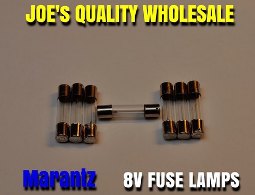 Fuse type lamps - (7)fuse, 8v