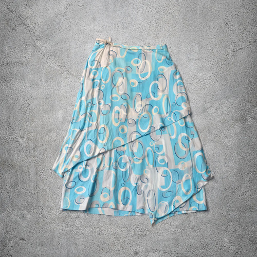 Blue and white y2k - and, skirt