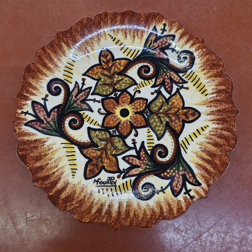 Assiette murale quimper - assiette,