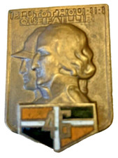 INSIGNE MILITAIRE INFANTERIE : " 46°REGIMENT D'INFANTERIE BERLIN " DRAGO PARIS