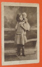 CHROMO 1900-1920 CHICOREE BERGERE BONZEL HAUBOURDIN JEU FILLETTE POUPEE