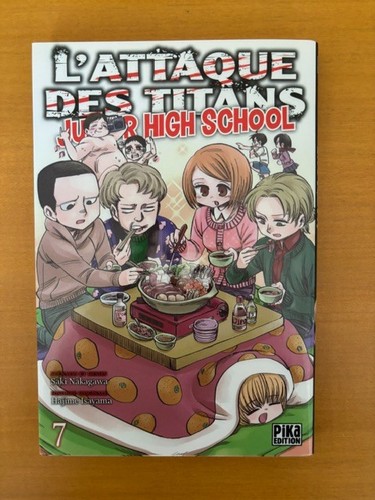 Manga attaque des titans - manga, l'attaque
