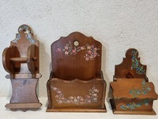 Lot Déco Bois Art Populaire