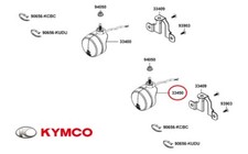 NEUF OEM KYMCO CLIGNOTANT
