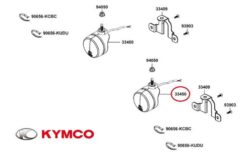 Neuf oem kymco clignotant - oem,