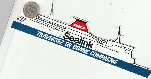 Autocollant ferries sealink - autocollant.,