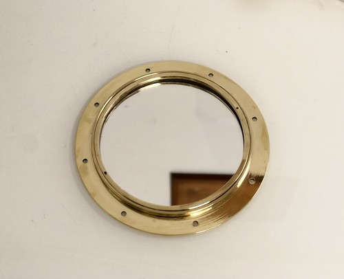 Ancien miroir hublot en - ancien,