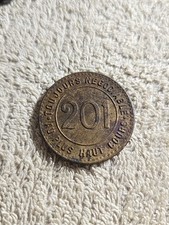 Jeton Publicitaire PEUGEOT 201 ,TOUJOURS NEGOCIABLE AU PLUS HAUT COURS 1920-1935