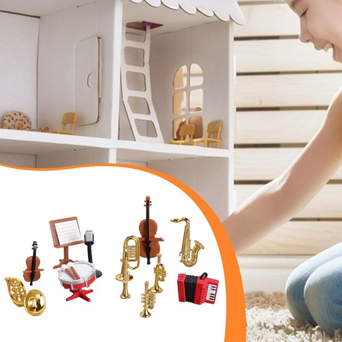 Dollhouse miniature musical - miniature,