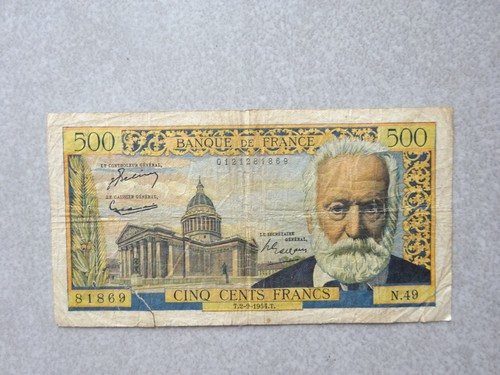 Billet 500 victor - billet, hugo