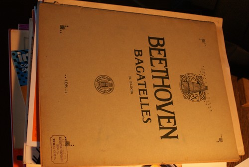 Beethoven bagatelles bloch - a,