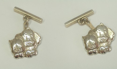 Petit chien chat boutons - :,