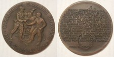 Médaille d'or de la valeur militaire carabinier Giovanni Burocchi rivière 1919