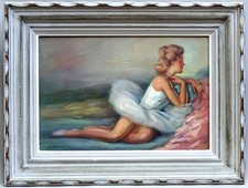 CHARMANTE PEINTURE HUILE