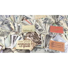 ÉNORME LOT DE 1134 ANCIENNES CARTES POSTALES DE FRANCE ET DIVERS PAYS