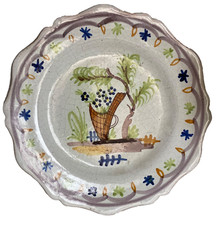 ASSIETTE Faience du Nord XIX