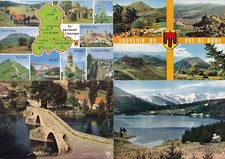 Lot de 100 cartes postales postcards 10x15cm AUVERGNE Puy-De-Dôme divers 3