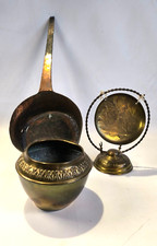 Lot de 3 objets en cuivre et