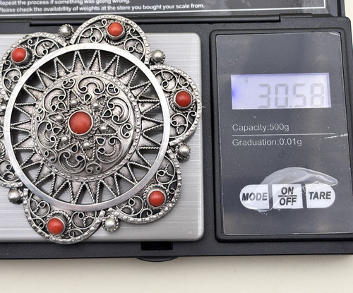 Ancienne broche pendentif - broche,
