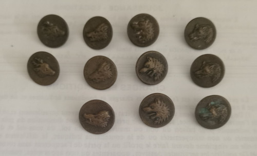 Lot boutons veste - de,