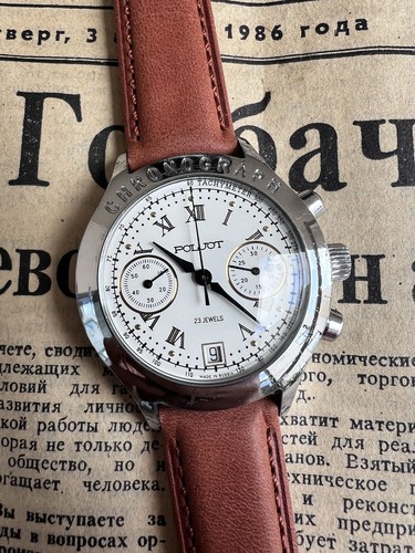 Chronographe poljot 3133 - chronographe,