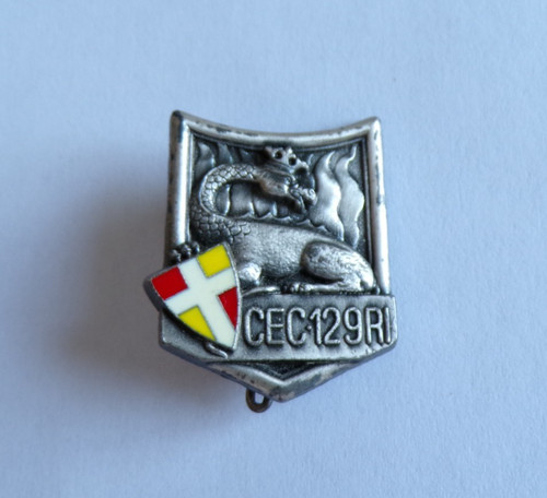 Insigne militaire 129 - militaire, 129°
