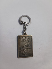 Porte-clés Saut à Ski Tremplin Ville de BUSSANG Source Moselle Keychain Vintage