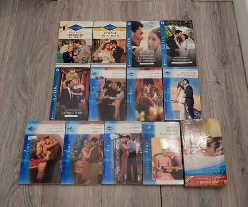 Lot livres harlequin 14 - lot,