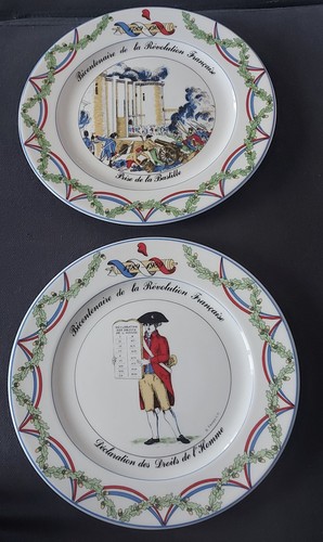 Lot assiettes bicentenaire - assiettes,
