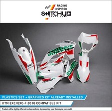 Plaques + Graphiques KTM EXC