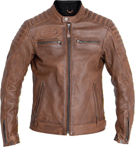 Veste cuir moto john - veste,
