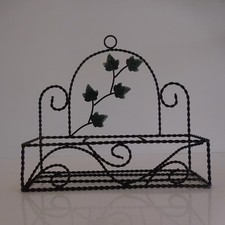 Console murale fer forgé