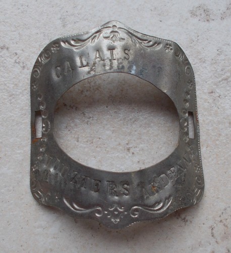 Ancienne porte plaque fiscale