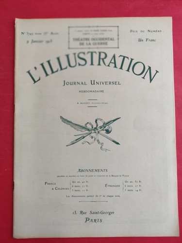 Journal illustration 3749 - l'illustration, n°3749