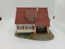 KIBRI, Échelle HO, Maquette montée, Maison avec garage.