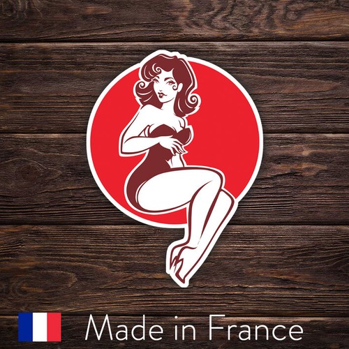 Pinup coffee vintage - vintage, logo