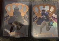 2x Lot 2020 Panini Chronicles Crown Royale Salvon Ahmed RC #’d 116/149 49ers
