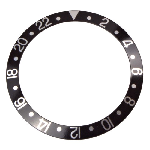 Lunette incrustée noire