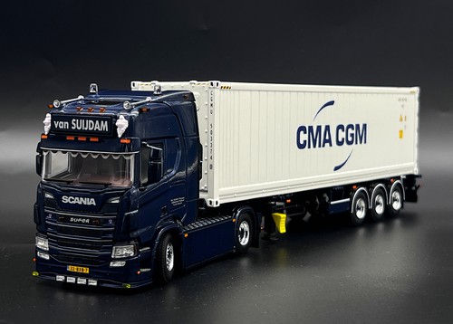 Remorque conteneur scania - remorque,