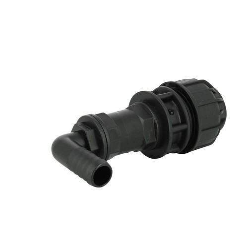 Raccord coudé cannelé mm - coudé,