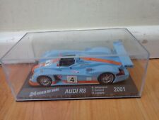 IXO Deagostini 1/43 Audi R8 #4 - 24 Heures le Mans 2001 Voiture Miniature