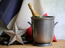 Antique Pewter Champagne Ice