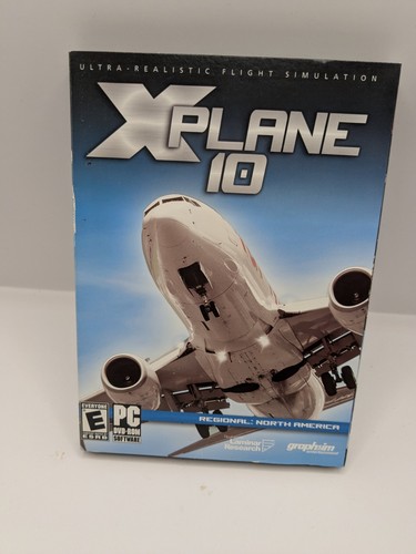 Plane flight simulation - x-plane, 10