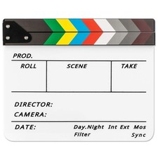 Clap de cinéma effaçable à