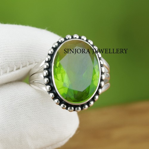 Bague péridot pierre