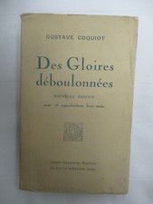 Gustave Coquiot "Des Gloires